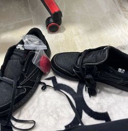 PKGoden  |  Jordan 1 Retro Low OG SP Travis Scott Black Phantom,DM7866-001 review Elijah Silver