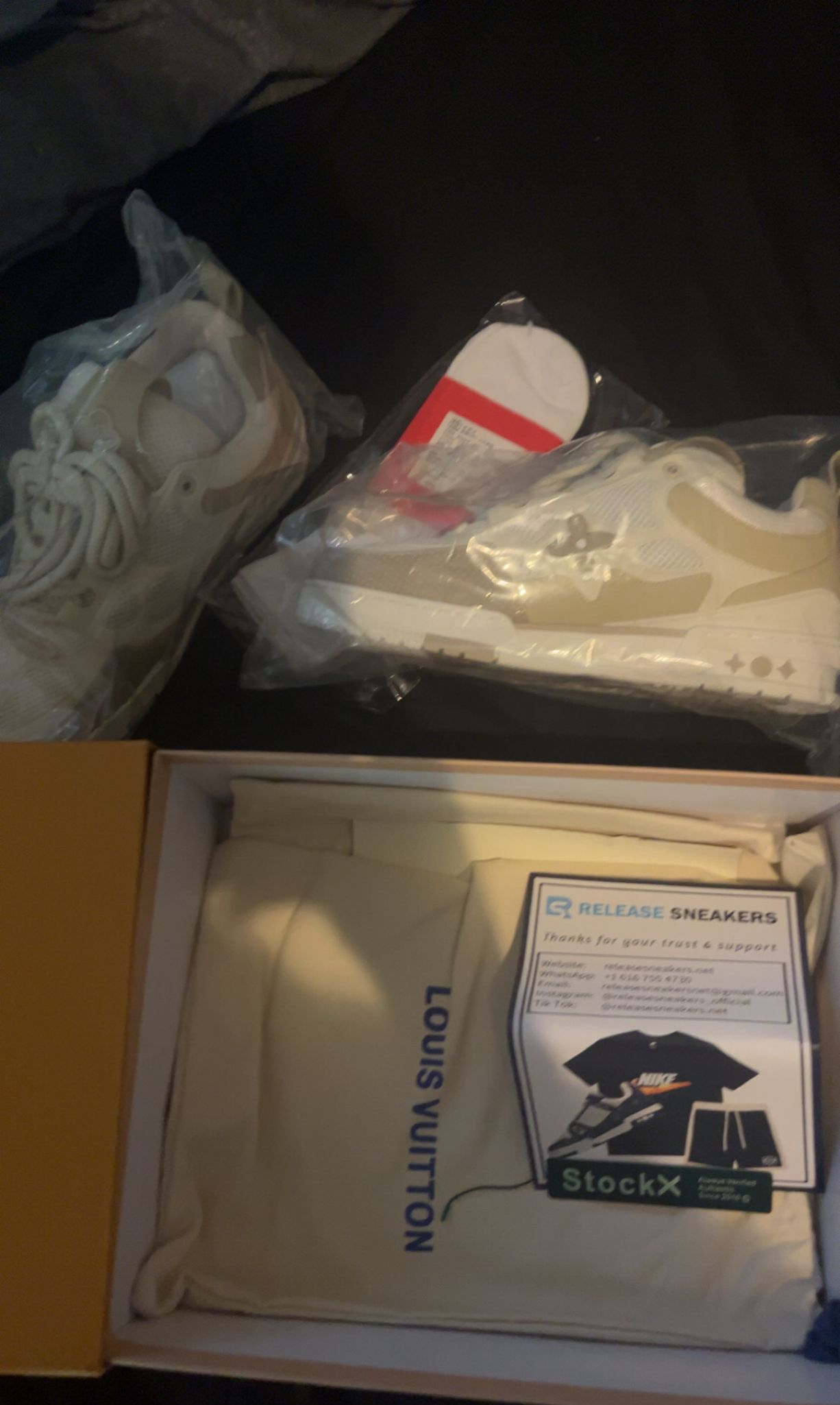 PKGoden   Louis Vuitton Leather lace up Skate Board Shoes Grey 51BCOLRB review Collin 01