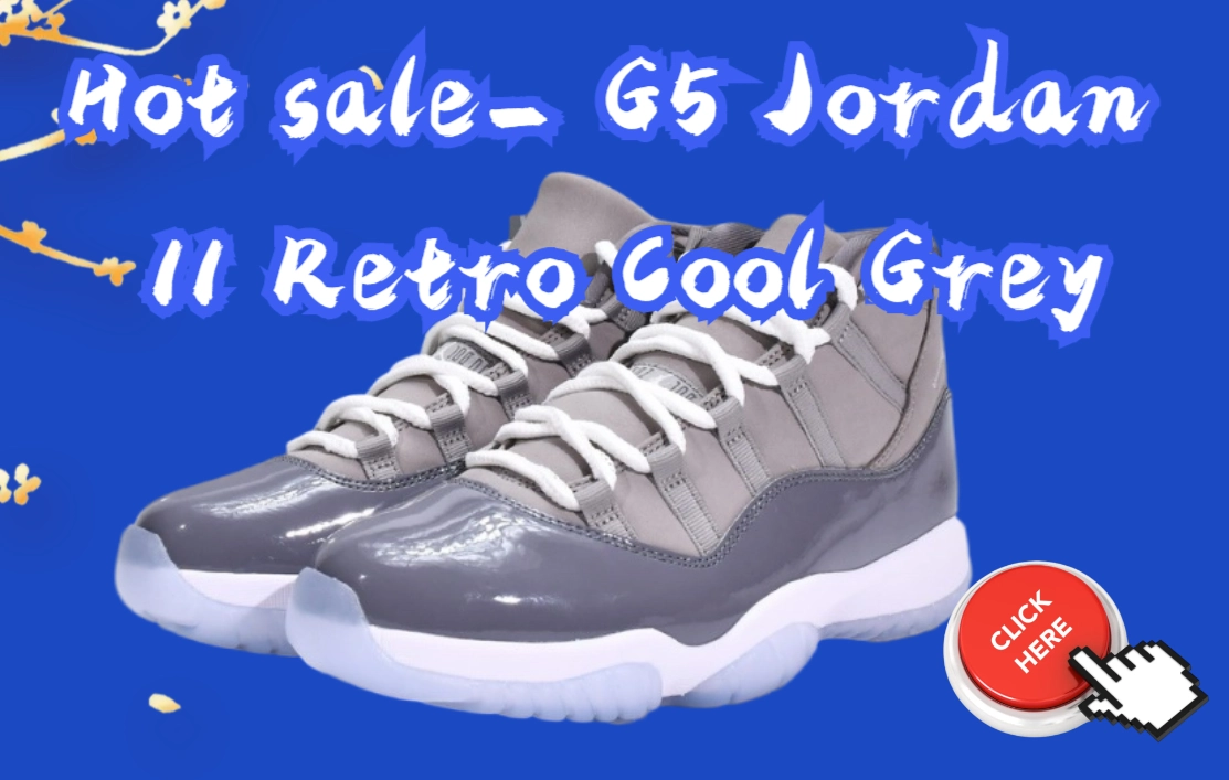 Best ReleaseSneakers-G5 Jordan 11 Retro Cool Grey, CT8012-005