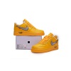 Chan Air Force 1 Low OFF-WHITE University Gold Metallic Silver DD1876-700