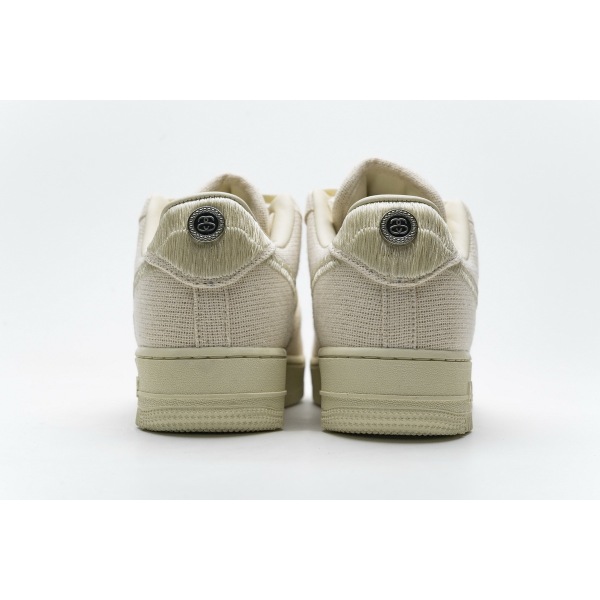 Chan Air Force 1 Low Stussy Fossil CZ9084-200