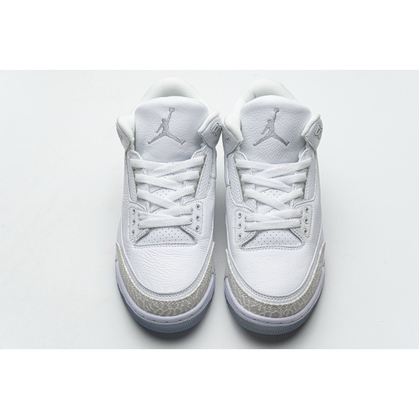 Chan Air Jordan 3 Retro Pure White (2018) 136064-111