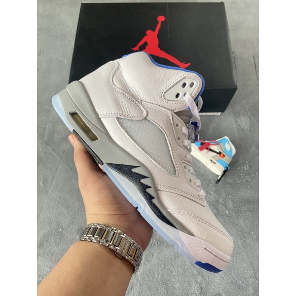 Chan Jordan 5 Retro White Stealth (2021) DD0587-140