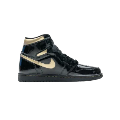 Jordan 1 Retro High Black Metallic Gold (2020) 555088-032