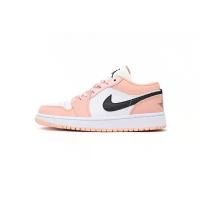 Jordan 1 Low Light Arctic Orange Pink 553560-800
