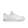 Nike Dunk Low Dover Street Market Triple White Velvet DH2686-100