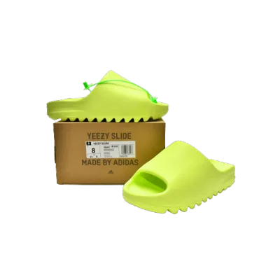 Adidas Yeezy Slide Glow Green (2022) (Restock) HQ6447