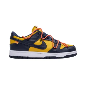 Nike Dunk Low Off-White University Gold Midnight Navy CT0856-700