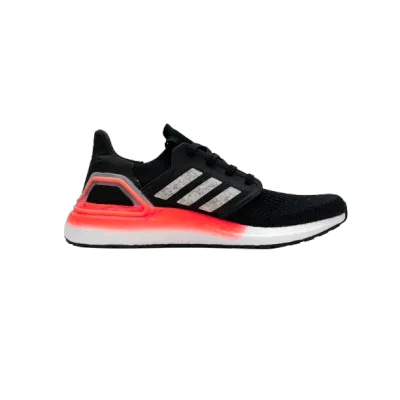 Adidas Ultra Boost 20 Core Black Signal Coral EG0756