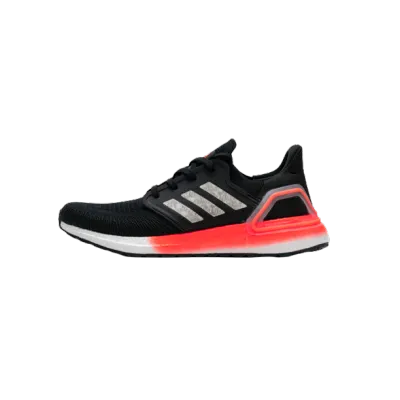 Adidas Ultra Boost 20 Core Black Signal Coral EG0756