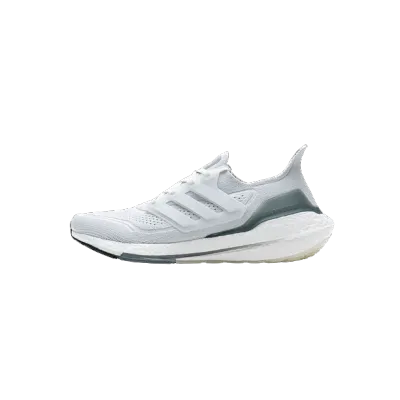 Adidas Ultra Boost 21 Crystal White Hazy Green FY0383
