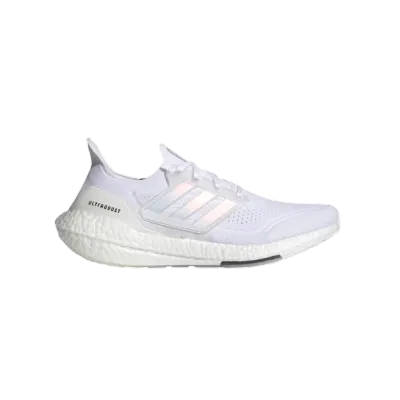 Adidas Ultra Boost 21 White Iridescent Cage FY0846