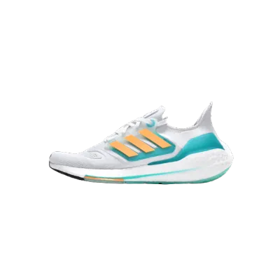 Adidas Ultra Boost 22 Flash Orange Mint Rush GX5463