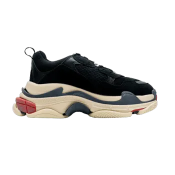 Balenciaga Triple S Black White Red 483513-W06E1-1000