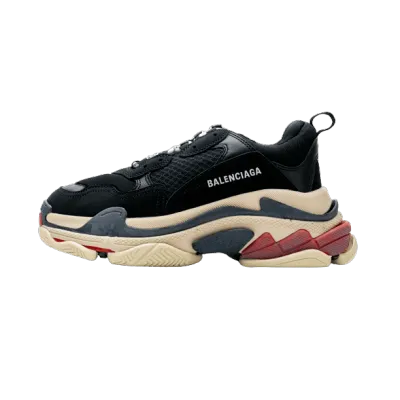Balenciaga Triple S Black White Red 483513-W06E1-1000