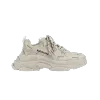 Balenciaga All Over Logo Triple S Beige 524039-W2FA1-9710