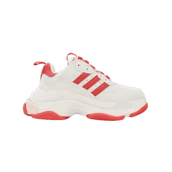 Balenciaga x adidas Triple S White Red IF0166