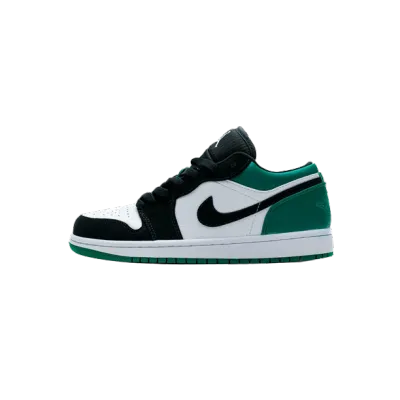 Jordan 1 Low White Black Mystic Green 553558-113