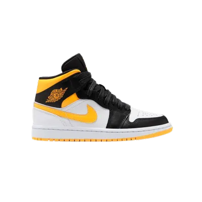 Jordan 1 Mid Laser Orange Black  CV5276-107