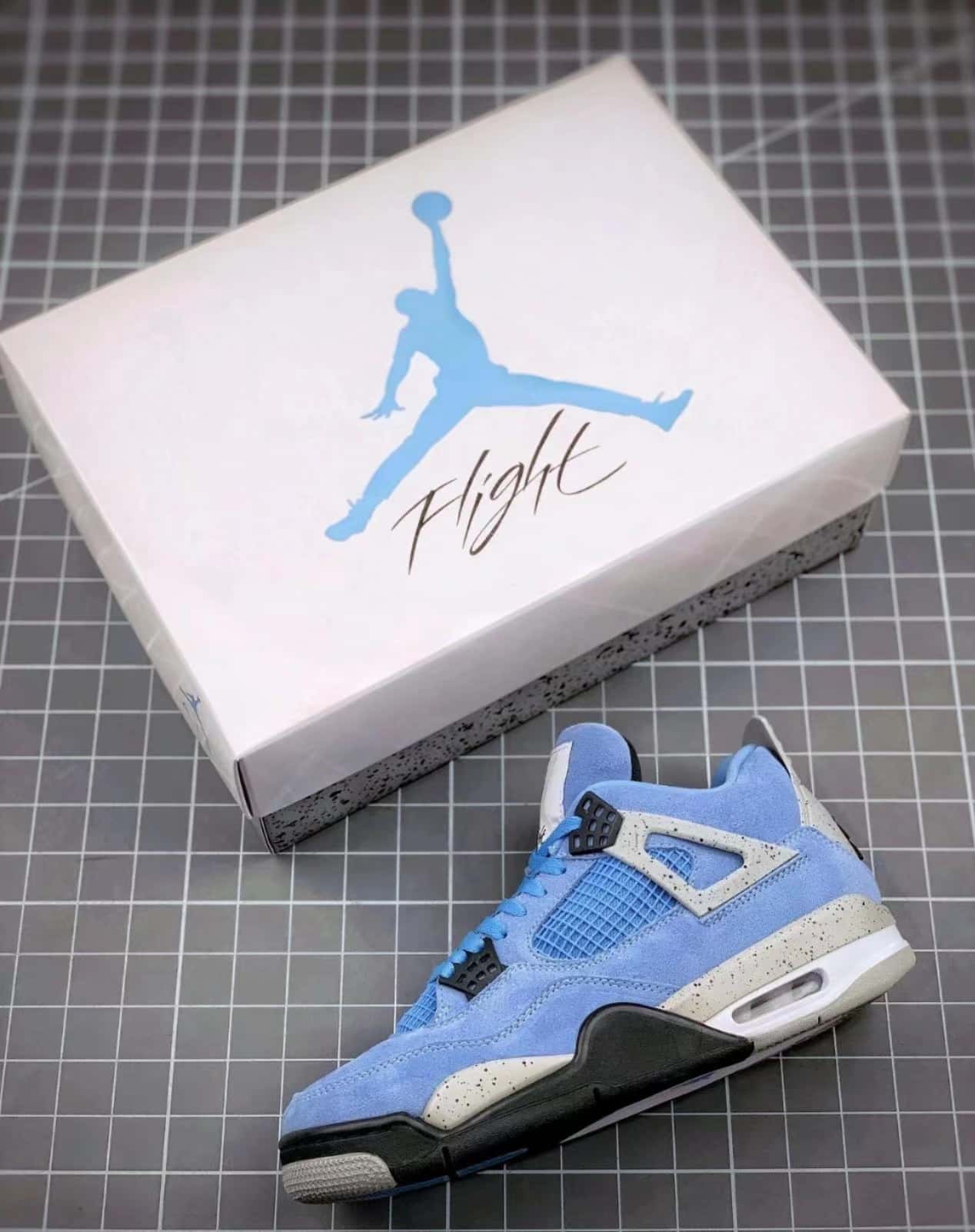 Experience Unmatched Style with Jordan 4 University Blue Reps at Redi Kicks!