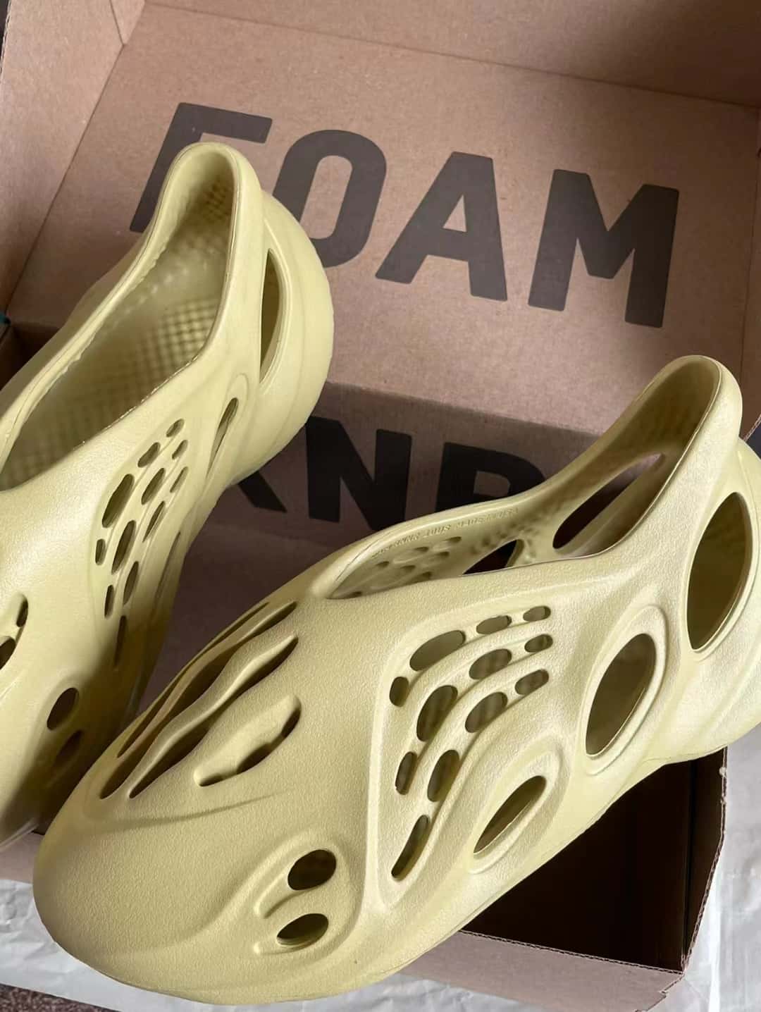 Yeezy Foam Runner Sulfur Reps: Embracing the Future of Sustainable Footwear