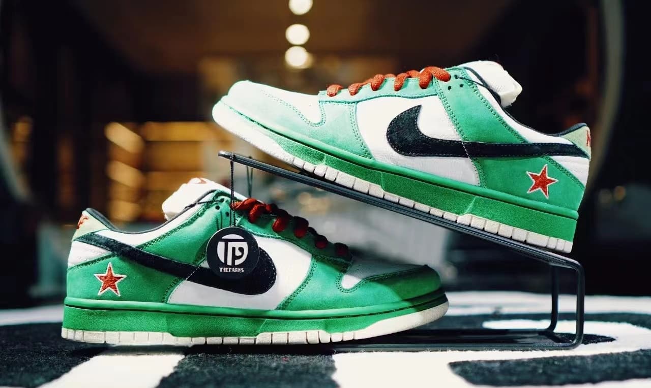 Nike Dunk Heineken Reps: The Fusion of Sneaker Culture and Iconic Branding