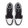  Jordan 1 Low Black White Grey 553558-040