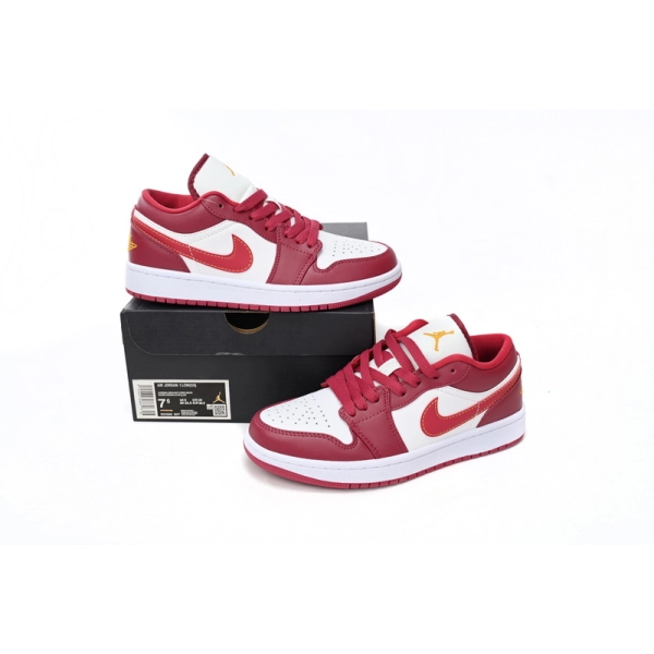 Jordan 1 Low Cardinal Red  553560-607