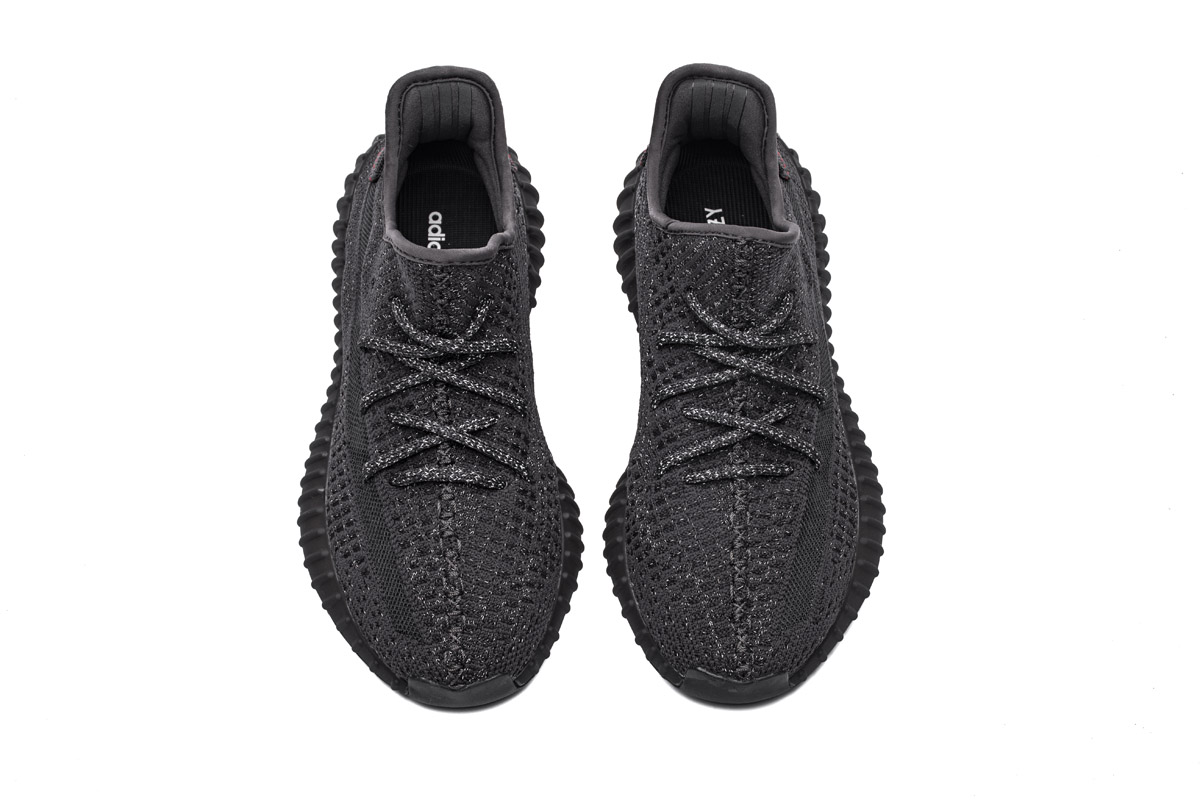 Adidas Yeezy Boost 350 V2 Static Black (Reflective) FU9007
