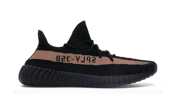 Adidas Yeezy Boost 350 V2 Core Black Copper BY1605