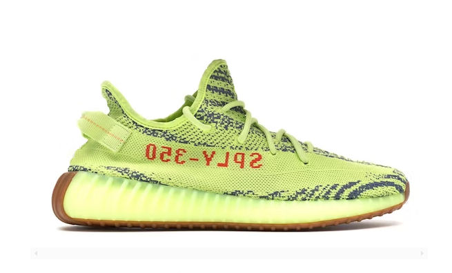 Adidas Yeezy Boost 350 V2 Semi Frozen Yellow B37572