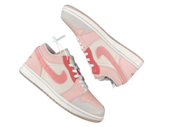 Jordan 1 Low SE Mighty Swooshers Pink DM5443-666
