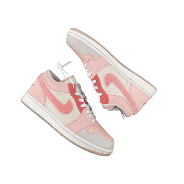 Jordan 1 Low SE Mighty Swooshers Pink DM5443-666