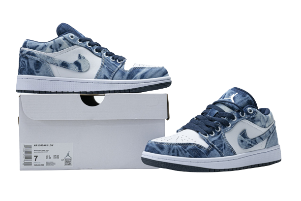 Jordan 1 Low Washed Denim CZ8455-100