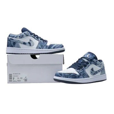 Jordan 1 Low Washed Denim CZ8455-100