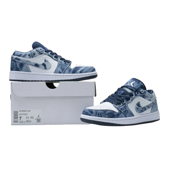 Jordan 1 Low Washed Denim CZ8455-100