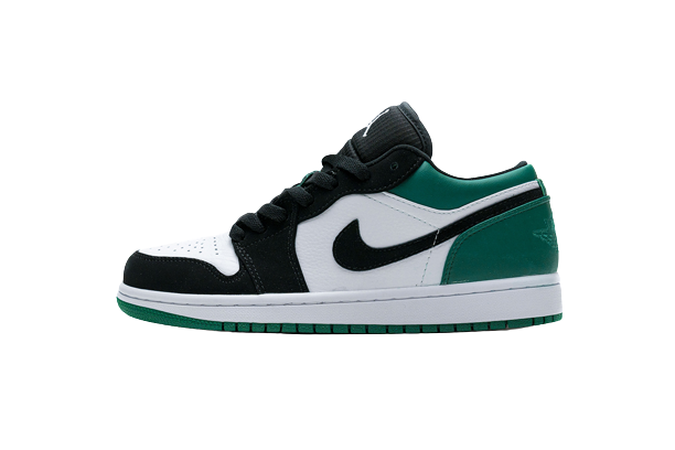 Jordan 1 Low White Black Mystic Green 553558-113