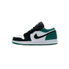 Jordan 1 Low White Black Mystic Green 553558-113