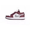 Jordan 1 Low White Bordeaux 553558-615