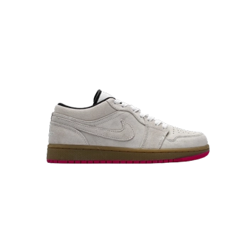 Jordan 1 Low White Gum Hyper Pink 553558-119