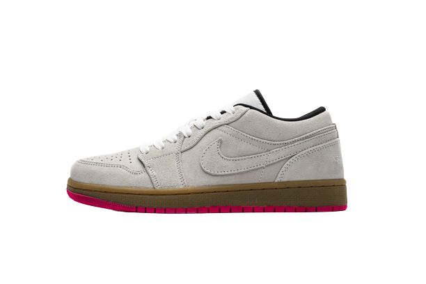 Jordan 1 Low White Gum Hyper Pink 553558-119