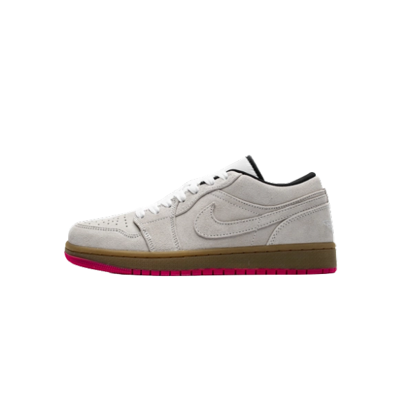 Jordan 1 Low White Gum Hyper Pink 553558-119