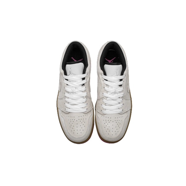 Jordan 1 Low White Gum Hyper Pink 553558-119