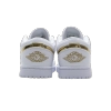 Jordan 1 Low White Metallic Gold CZ4776-100