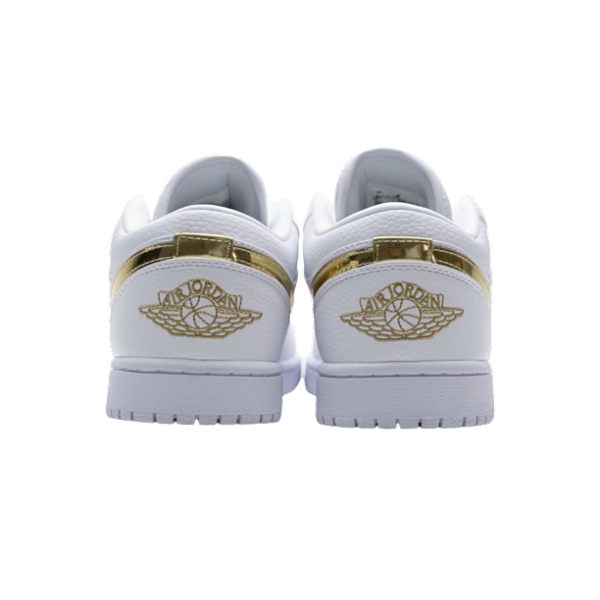 Jordan 1 Low White Metallic Gold CZ4776-100