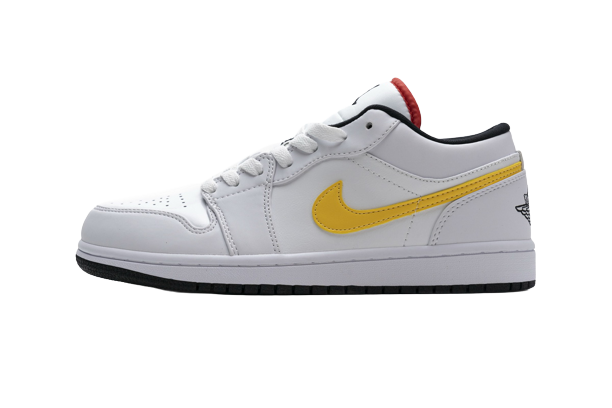 Jordan 1 Low White Multi-Color CW7009-100