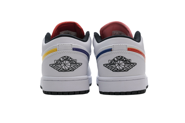Jordan 1 Low White Multi-Color CW7009-100