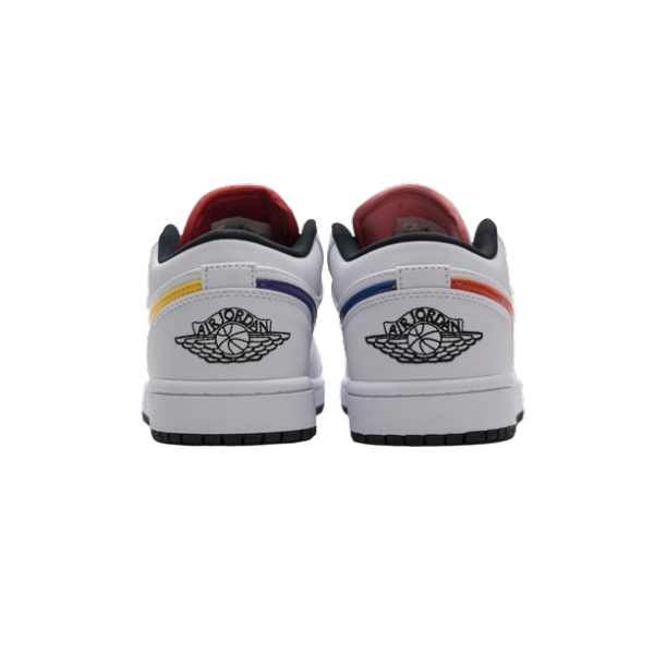 Jordan 1 Low White Multi-Color CW7009-100