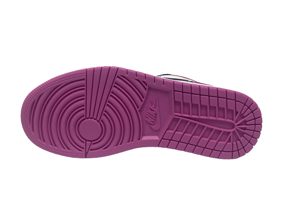 Jordan 1 Low Black Active Fuchsia CK3022-005