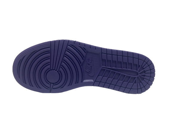 Jordan 1 Low Court Purple White 553558-500